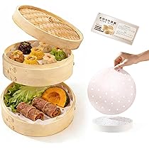 Amazon | MOLADE せいろ蒸し器 手作り竹せいろ 天然竹せいろセット